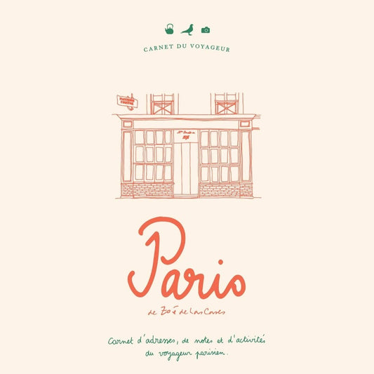 Carnet d'adresses, de notes et d'activités du voyageur parisien