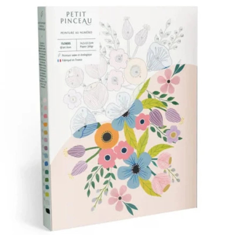 Kit de Peinture au numéro - Flowers
