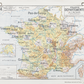 Planches Carte de France et départements par Vidal-Lablache