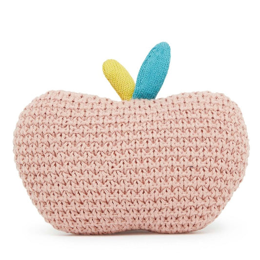 Hochet en crochet Pomme de la marque Bonton. dès la naissance.