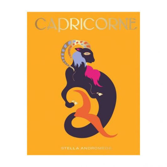 Couverture du livre d'astrologie sur le signe du Capricorne. Edition Hachette. Auteur Stella Andromeda